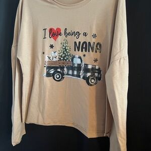 Super Cute Buffalo Plaid NANA Shirt